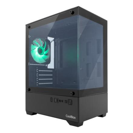 Coolbox caja gaming matx gm200 v.lite s.fte argb n