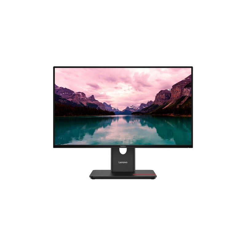 MONITOR 24" HDMI DISPLAYPORT VGA LENOVO T24-40 FHD HUB USB-A y USB-C REGULABLE EN ALTURA y PIVOTANTE