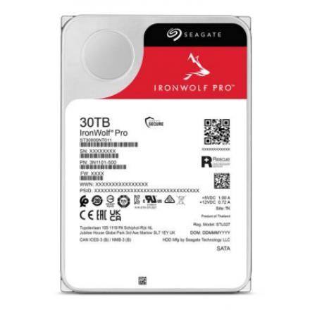 Seagate ironwolf pro nas st30000nt011 30tb 3.5" sa