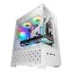 CAJA MICROATX GAMING MARS GAMING MC-SE2W BLANCO CRISTAL CONTINUO GPU 290mm 1x3.5 2x2.5 