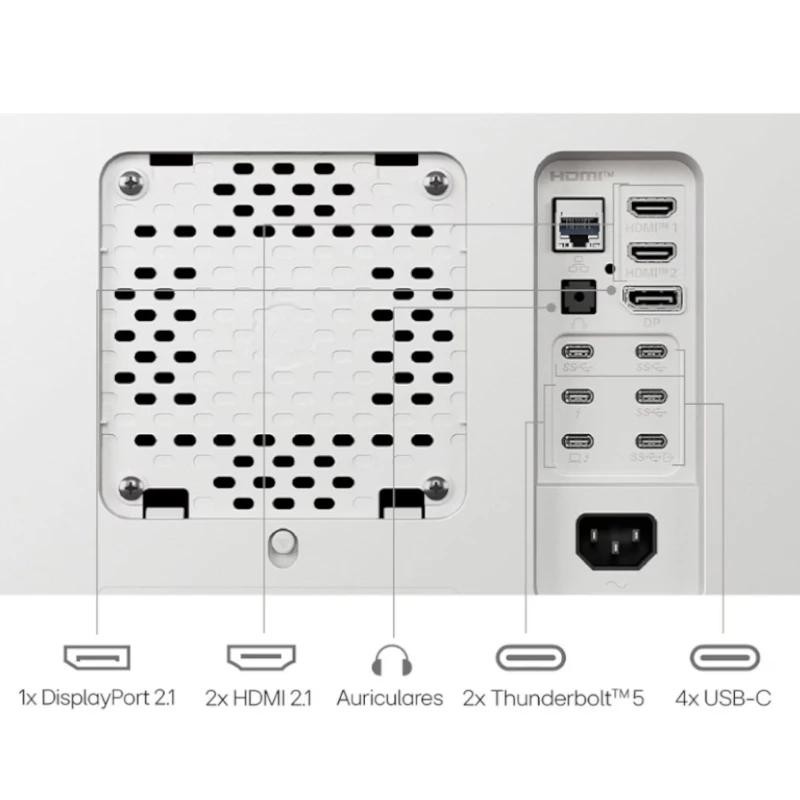 Lg 40u990a-w monitor 40" nano ips 5k 120hz 5ms mm