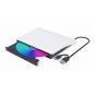 UNIDAD DE DVD USB EXTERNA GEMBIRD BLANCA