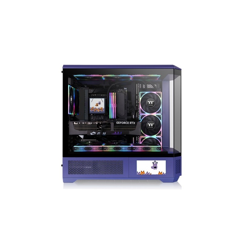 CAJA ATX THERMALTAKE VIEW 600 TG Future Dusk/Future Dusk/Win/SPCC/TG*4/Brown Box