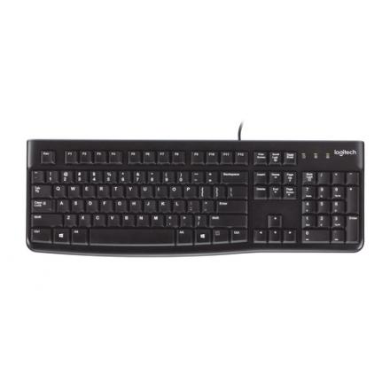 TECLADO LOGITECH K120 EN INGLES USB NEGRO