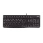 TECLADO LOGITECH K120 EN INGLES USB NEGRO