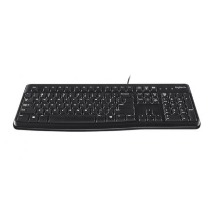 TECLADO LOGITECH K120 EN INGLES USB NEGRO