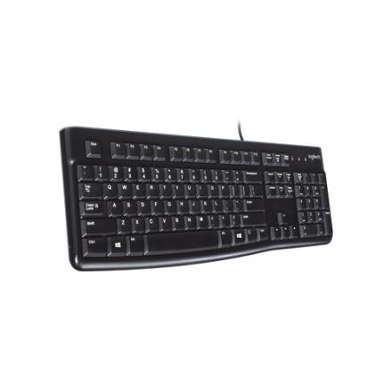 TECLADO LOGITECH K120 EN INGLES USB NEGRO