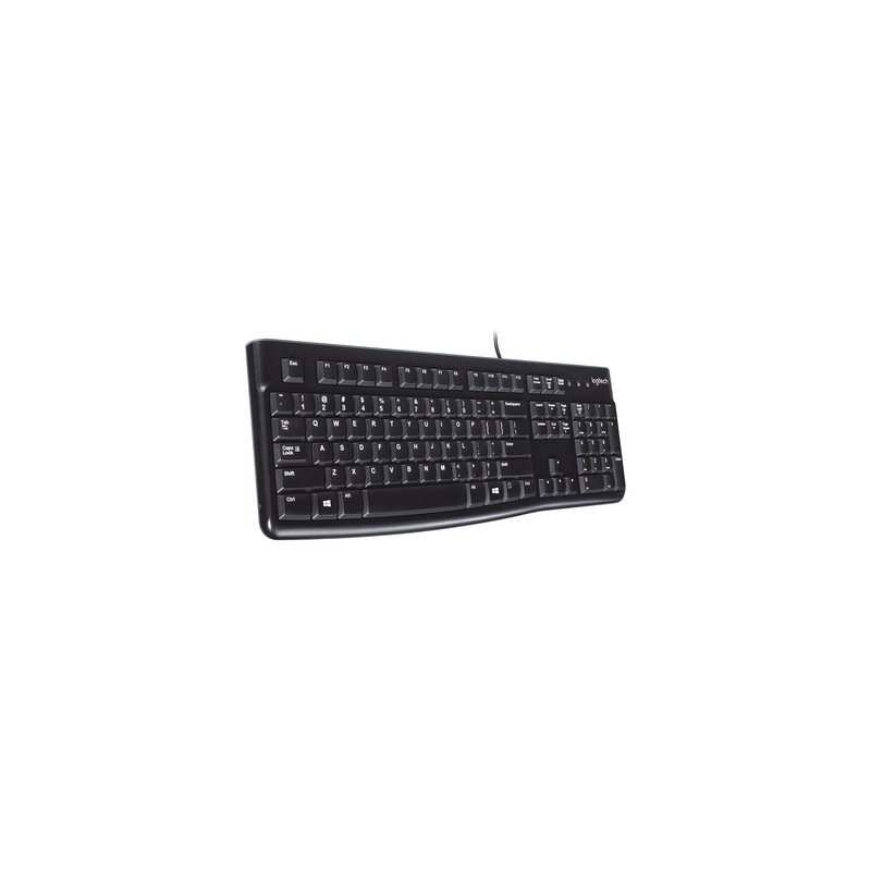 TECLADO LOGITECH K120 EN INGLES USB NEGRO