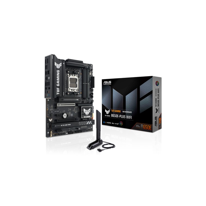 PB ASUS TUF GAMING B650E-PLUS WIFI SKT AM5 ATX 4xDDR5 DISPLAYPORT HDMI USB 20Gbps