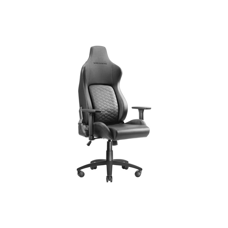 SILLA ERGOFIT MARS GAMING MGC-ULTRA COLOR NEGRO SOPORTE LUMBAR ADAPTATIVO PIEL SINTETICA PREMIUM