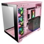 CAJA E-ATX TORRE GAMING MARS GAMING MCV4 PINK XXL PREMIUM CUSTOM DOBLE VENTANA DE CRISTAL TEMPLADO C