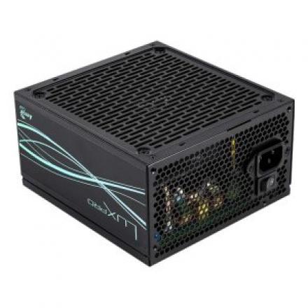 FUENTE DE ALIMENTACION AEROCOOL 850W LUX PRO ATX 3,0 CERTIFICADO 80 PLUS BRONZE PFC ACTIVO VENT.14CM