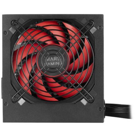 FUENTE DE ALIMENTACION MARS GAMING MPIII550P EFIC. 85% AI-RPM APFC DIGITAL FBD 120mm NEGRO