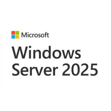 MICROSOFT WINDOWS SERVER 2025 STANDARD 64 BITS 16 CORES OEM DVD