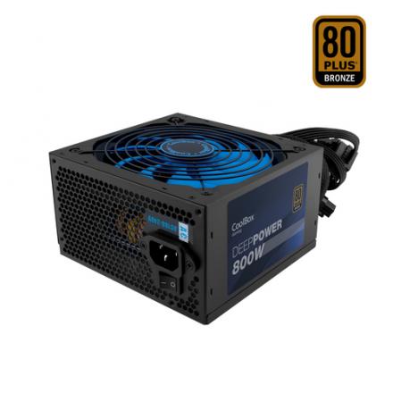 FUENTE DE ALIMENTACIÓN DEEP GAMING DG-PWS800-85B 80W FULL RANGE, CERTIFICACION 80 PLUS BRONZE