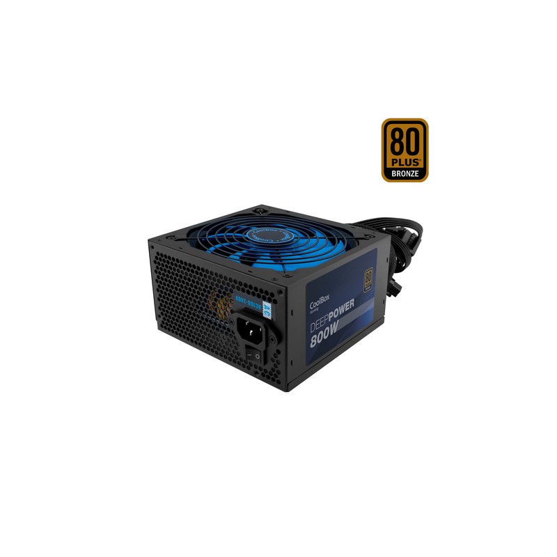 FUENTE DE ALIMENTACIÓN DEEP GAMING DG-PWS800-85B 80W FULL RANGE, CERTIFICACION 80 PLUS BRONZE