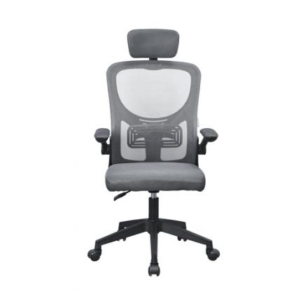 SILLA ERGONOMICA MARS GAMING MGCERGOPLUS GRIS MALLA TRANSPIRABLE REPOSACABEZAS Y REPOSABRAZOS