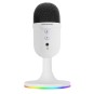 MICROFONO COMPACTO MARS GAMING MMICCX USB BLANCO DE ALTA DEFINICION 196kHz 24BITS ENC ARG BASE