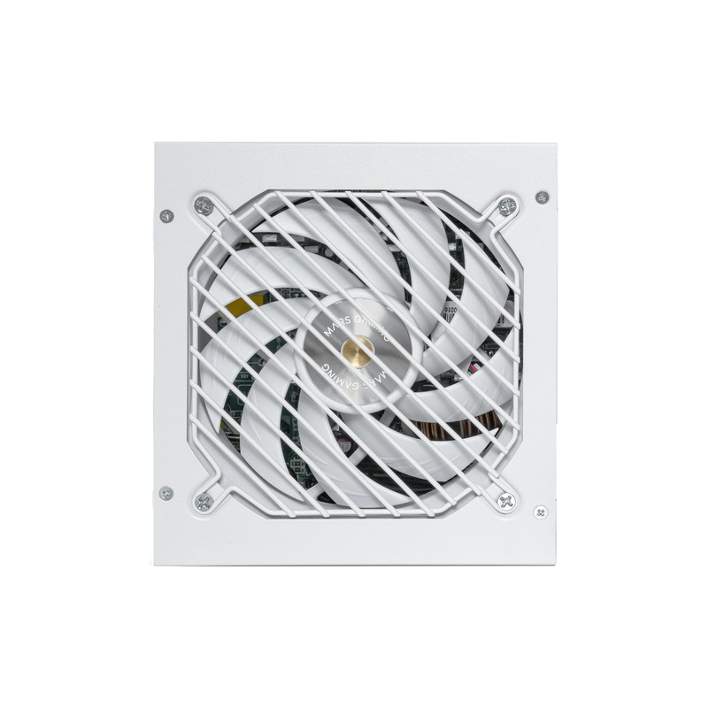 FUENTE DE ALIMENTACION MARS GAMING 650W MPB650SIW EXTREME SILENCE 80 PLUS BRONZE BLANCO