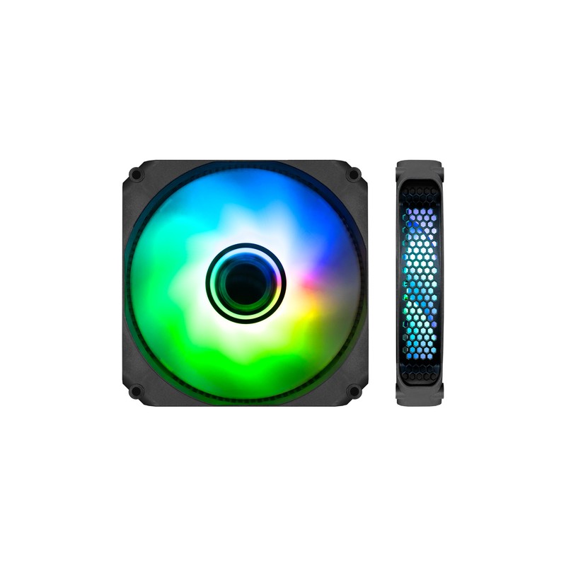 VENTILADOR INTERNO COOLBOX INFINITY ARGB SILECIOSO 1000rpm 120mm