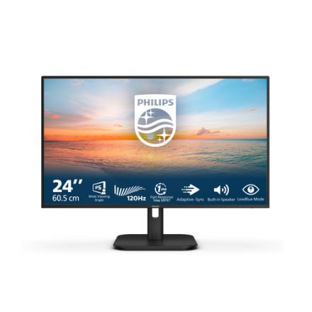 MONITOR 24" HDMI VGA PHILIPS 24E1N1200A/00 IPS FHD 120hz 4ms 300cd VESA 100x100 2x2W NEGRO