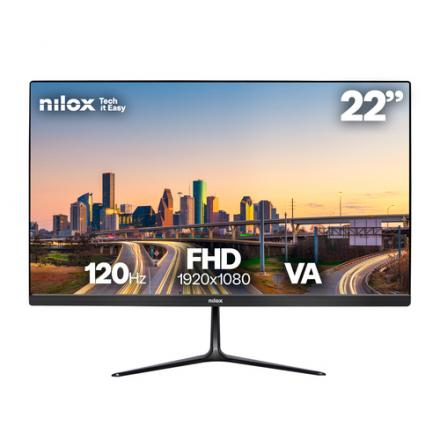 MONITOR 22" HDMI VGA NILOX NXM22FHD1201 VA FHD 120Hz 4MS 250cd/m² VESA 75x75