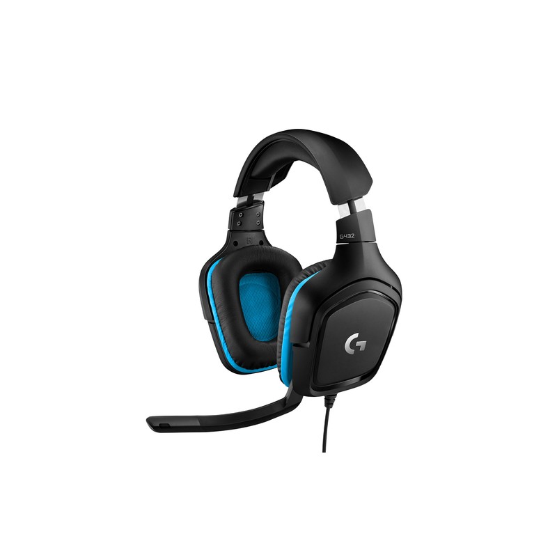 HEADSET LOGITECH G432 LIGHTSPEED GAMING 7.1 DTS NEGRO