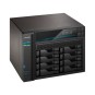 NAS ASUSTOR TOWER 8 BAY QUAD-CORE 8GB DDR4 10 GBE X 2 2.5 GBE X 2 USB 3.2