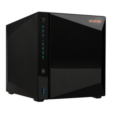 NAS ASUSTOR TOWER 4 BAY QUAD-CORE 1.4GHZ 2GB DDR4 2.5GBE X1 USB3.2