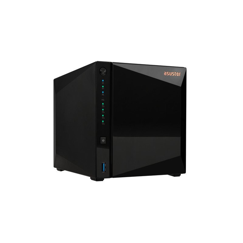 NAS ASUSTOR TOWER 4 BAY QUAD-CORE 1.4GHZ 2GB DDR4 2.5GBE X1 USB3.2