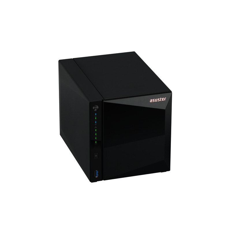 NAS ASUSTOR TOWER 4 BAY QUAD-CORE 1.4GHZ 2GB DDR4 2.5GBE X1 USB3.2