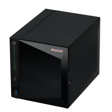 NAS ASUSTOR TOWER 4 BAY QUAD-CORE 1.4GHZ 2GB DDR4 2.5GBE X1 USB3.2