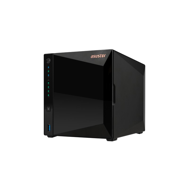 NAS ASUSTOR TOWER 4 BAY QUAD-CORE 1.4GHZ 2GB DDR4 2.5GBE X1 USB3.2