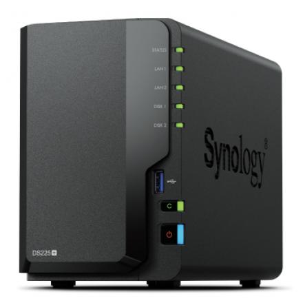 NAS SYNOLOGY DS225+ 2 BAHIAS INTEL CELERON J4125 Q
