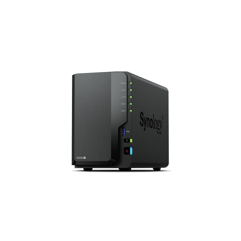 NAS SYNOLOGY DS225+ 2 BAHIAS INTEL CELERON J4125 Q