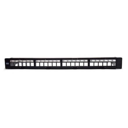 Wp patch panel 24 puertos utp cat. 5e/6/6e