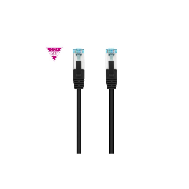 Nanocable latiguillo cat. 7 lszh/sftp 2m negro