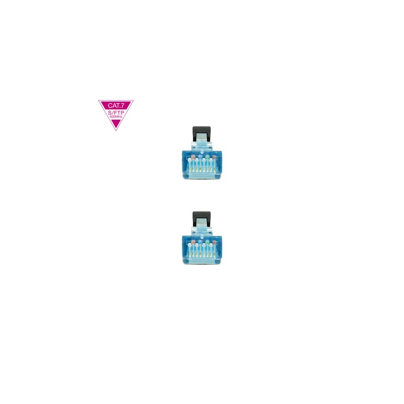 Nanocable latiguillo cat. 7 lszh/sftp 2m negro