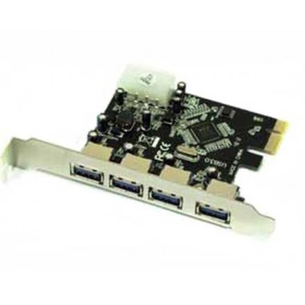 Approx! apppcie4 tarj. control. pci-e 4 ptos usb30