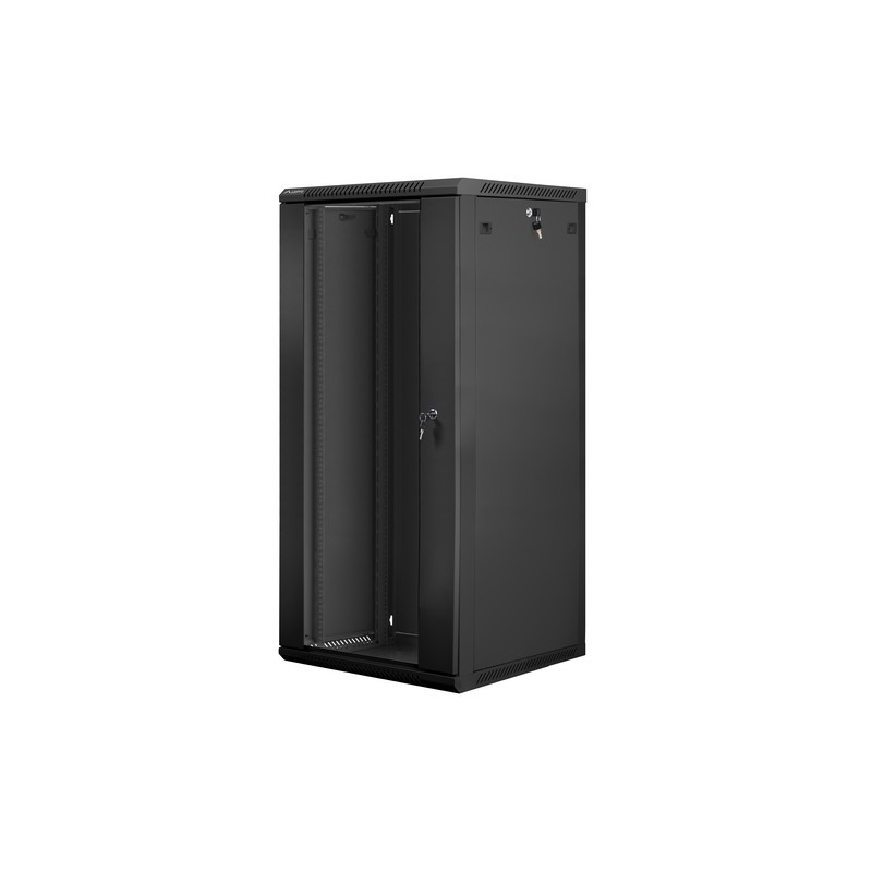 ARMARIO LANBERG MURAL RACK 19" 27U/600X600 FLAT PACK V2 NEGRO