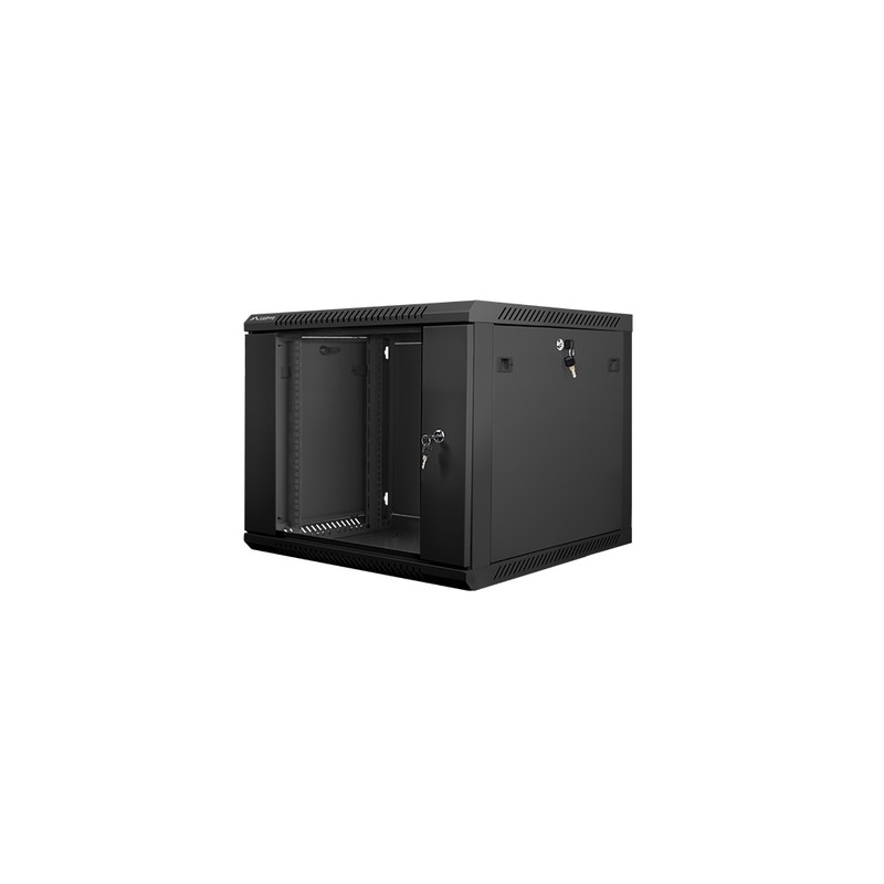 ARMARIO RACK LANBERG 9U 600X600X501 AUTO ENSAMBLADO 19" HASTA 60 KG NEGRO