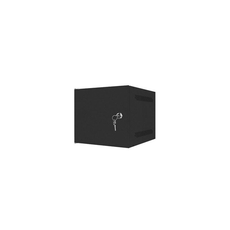 ARMARIO LANBERG MURAL RACK 10" 4U/280X310 FLAT PACK AUTOENSAM NEGRO PTA METALICA