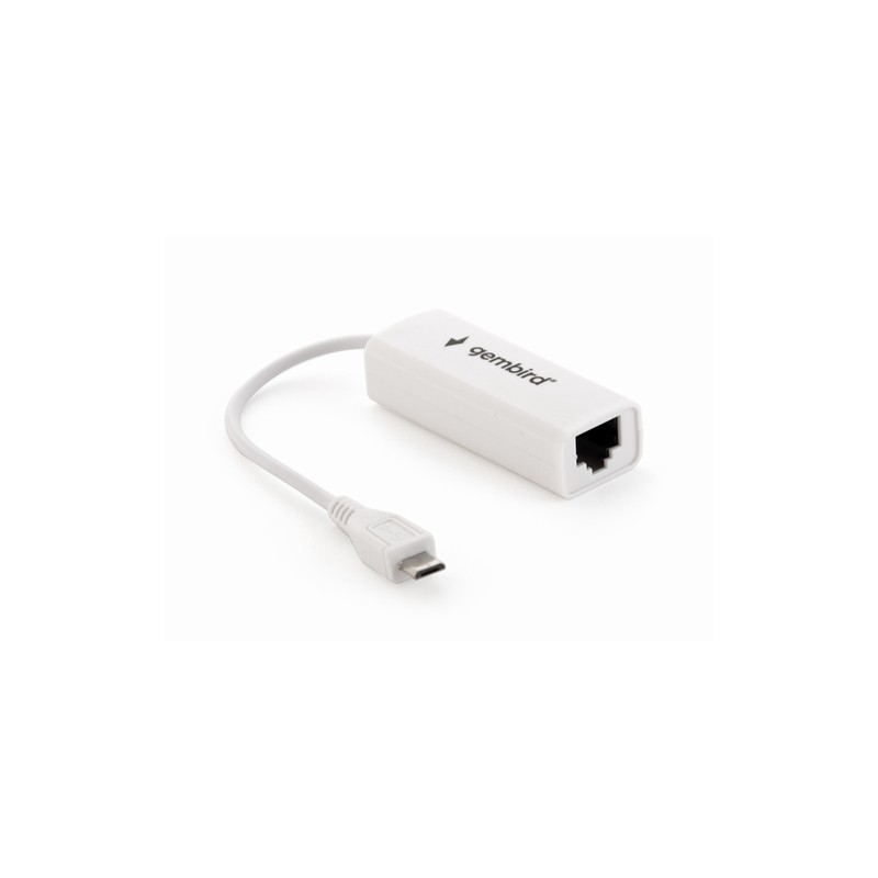 ADAPTADOR GEMBIRD MICRO USB 2.0 A ETHERNET