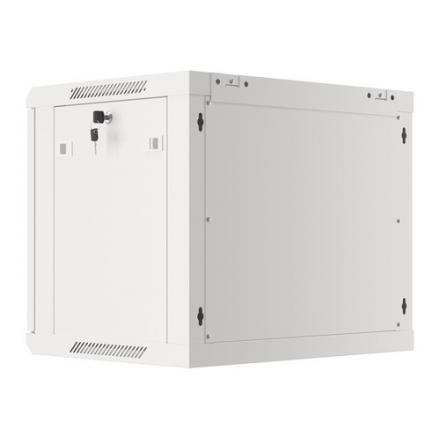 ARMARIO LANBERG MURAL 9U 600X450 RACK 19 FLAT PACK V2 PUERTA CRISTAL GRIS