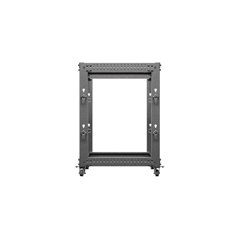 ARMARIO LANBERG ABIERTO RACK 19" 15U 600X600 AJUSTABLE HASTA 1100 NEGRO