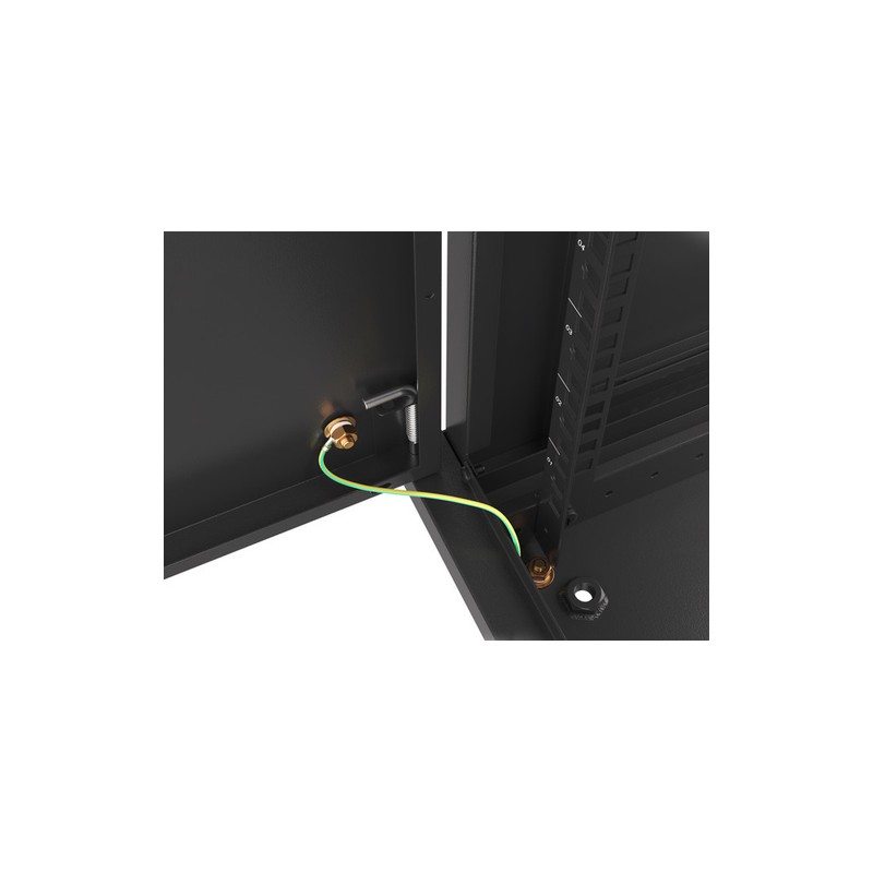 ARMARIO LANBERG MURAL RACK 19" 9U/600X450 FLAT PACK AUTOENSAM NEGRO PTA METALICA