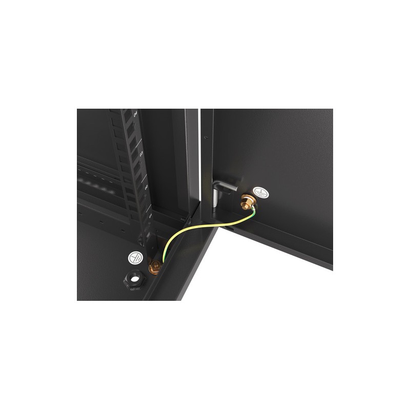 ARMARIO LANBERG MURAL RACK 19" 9U/600X450 FLAT PACK AUTOENSAM NEGRO PTA METALICA