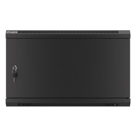 ARMARIO LANBERG MURAL RACK 19" 6U/600X600 FLAT PACK AUTOENSAM NEGRO PTA METALICA