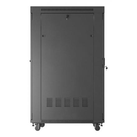 ARMARIO LANBERG RACK 19" 32U 600X1000 FLAT PACK PUERTA CRISTAS CON LCD NEGRO