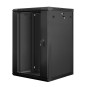 ARMARIO LANBERG MURAL RACK 19" 18U/600X600 FLAT PACK V2 NEGRO